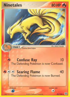 Ninetales 38/106 Uncommon card from Emerald
