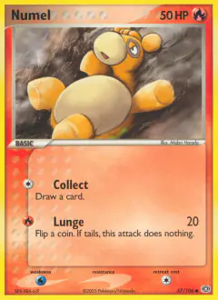 Numel 57/106 Common card from Emerald