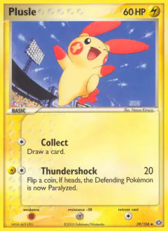 Plusle 39/106 Uncommon card from Emerald