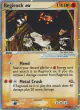 Regirock ex 99/106 Rare Holo EX card from Emerald