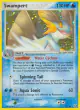 Swampert 11/106 Rare Holo card from Emerald