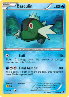 Basculin 24/98 Common card from Emerging Powers