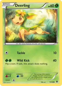 Deerling 15/98 Common card from Emerging Powers