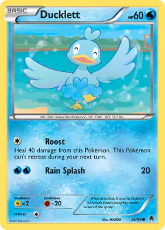 Ducklett 26/98 Common card from Emerging Powers