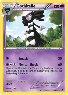 Gothitelle 48/98 Rare card from Emerging Powers