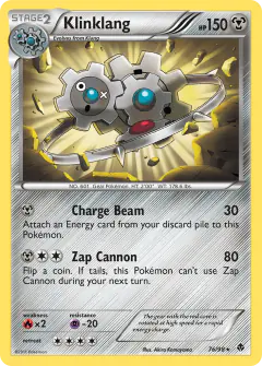 Klinklang 76/98 Rare card from Emerging Powers