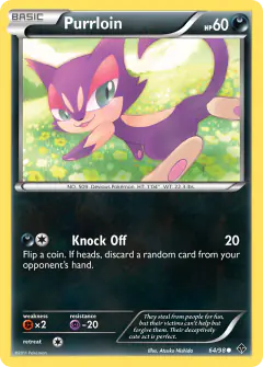Purrloin 64/98 Common card from Emerging Powers