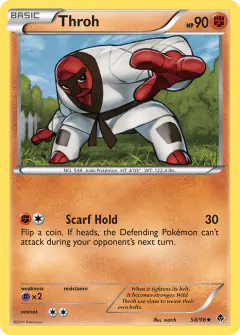 Throh 58/98 Uncommon card from Emerging Powers