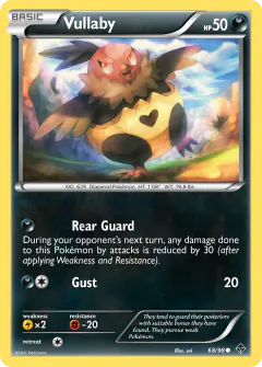 Vullaby 68/98 Common card from Emerging Powers