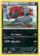Zoroark 67/98 Rare Holo card from Emerging Powers