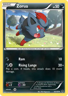 Zorua 66/98 Uncommon card from Emerging Powers