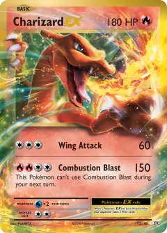 Charizard-EX 12/108 Rare Holo EX card from Evolutions