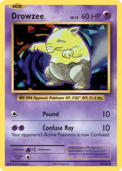 Drowzee 49/108 Common card from Evolutions