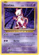 Mewtwo 51/108 Rare card from Evolutions