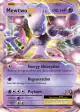 Mewtwo-EX 52/108 Rare Holo EX card from Evolutions