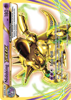 Nidoking BREAK 46/108 Rare BREAK card from Evolutions