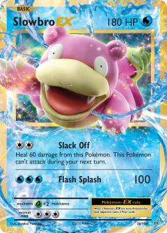 Slowbro-EX 26/108 Rare Holo EX card from Evolutions