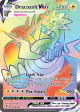 Dracozolt VMAX 210/203 Rare Rainbow card from Evolving Skies