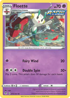 Floette 072/203 Uncommon card from Evolving Skies