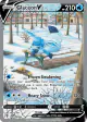 Glaceon V 175/203 Rare Ultra card from Evolving Skies