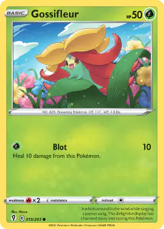 Gossifleur 015/203 Common card from Evolving Skies