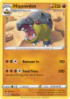 Hippowdon 085/203 Uncommon card from Evolving Skies