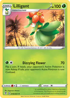 Lilligant 010/203 Rare card from Evolving Skies