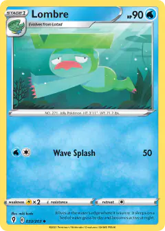 Lombre 033/203 Uncommon card from Evolving Skies