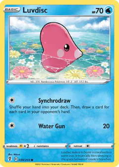 Luvdisc 039/203 Common card from Evolving Skies