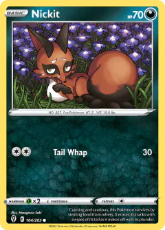 Nickit 104/203 Common card from Evolving Skies