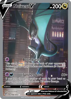 Noivern V 196/203 Rare Ultra card from Evolving Skies
