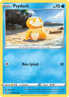Psyduck 024/203 Common card from Evolving Skies