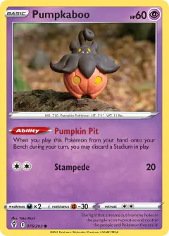 Pumpkaboo 076/203 Common card from Evolving Skies