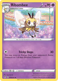 Ribombee 079/203 Uncommon card from Evolving Skies