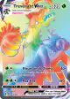 Trevenant VMAX 206/203 Rare Rainbow card from Evolving Skies