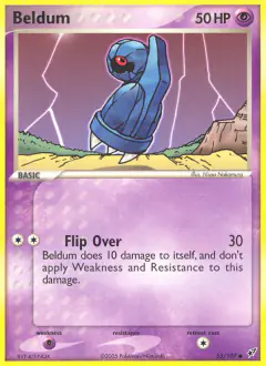 Beldum 55/107 Common card from EX Deoxys