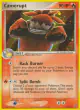 Camerupt 4/107 Rare Holo card from EX Deoxys