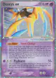 Deoxys ex 98/107 Rare Holo EX card from EX Deoxys