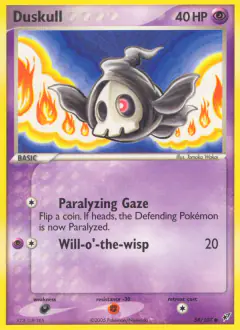 Duskull 58/107 Common card from EX Deoxys