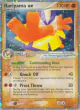 Hariyama ex 100/107 Rare Holo EX card from EX Deoxys