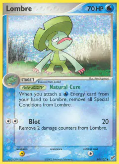 Lombre 34/107 Uncommon card from EX Deoxys