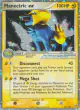 Manectric ex 101/107 Rare Holo EX card from EX Deoxys