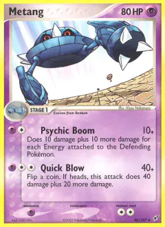 Metang 40/107 Uncommon card from EX Deoxys