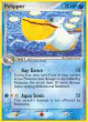 Pelipper 21/107 Rare card from EX Deoxys