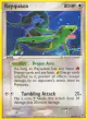 Rayquaza 22/107 Rare card from EX Deoxys