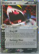 Sharpedo ex 104/107 Rare Holo EX card from EX Deoxys