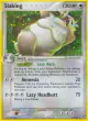 Slaking 15/107 Rare Holo card from EX Deoxys