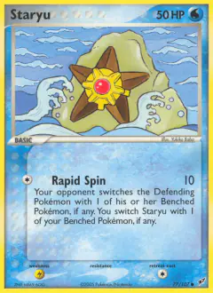 Staryu 77/107 Common card from EX Deoxys