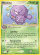 Weezing 51/107 Uncommon card from EX Deoxys
