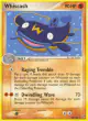 Whiscash 28/107 Rare card from EX Deoxys